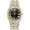 Black/Two Tone, variant on Luxury Men's Diamond Watch Octagonal Roman Numerals Dial Bling Hip Hop Quartz Wristwatch for Men Gold Silver Bracelet with Butterfly Clasp