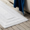 thumbnail image 2 of Eddie Bauer Logan Cotton Tufted White Bath Runner Rug, 2 of 6
