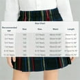 thumbnail image 3 of Falda de uniforme escolar para niños, media falda, falda corta para niñas, falda plisada, falda a cuadros para estudiantes, falda de poliéster para niñas, 3 of 6