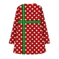 thumbnail image 2 of ZRBYWB Girls Dress Baby Kids Girls Christmas Character Lonng Sleeve Princess Dress Casual Clothes Party Dresses, 2 of 4