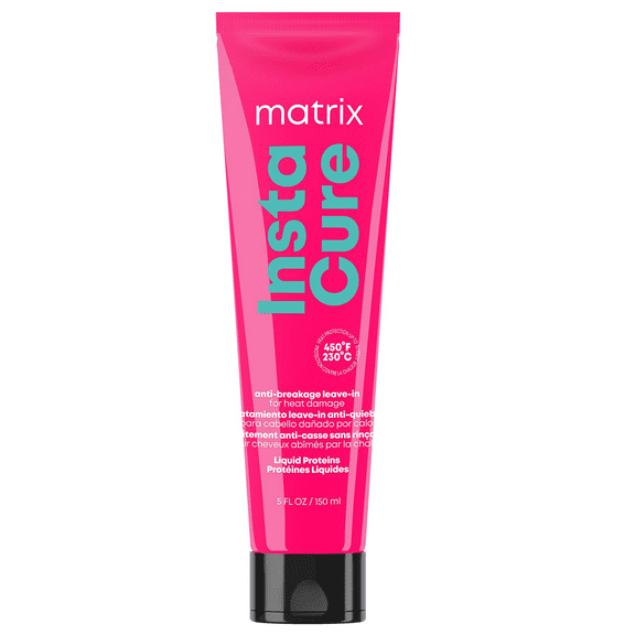 Matrix INSTACURE Anti-Breakage Leave-In Cream 5 oz / 150 ml | For Heat Damage