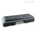 thumbnail image 2 of CAP Barbell 43'' Adjustable Aerobic Stepper Platform (4" - 6" - 8" with 4 adjustable Risers)-GRAY, 2 of 5