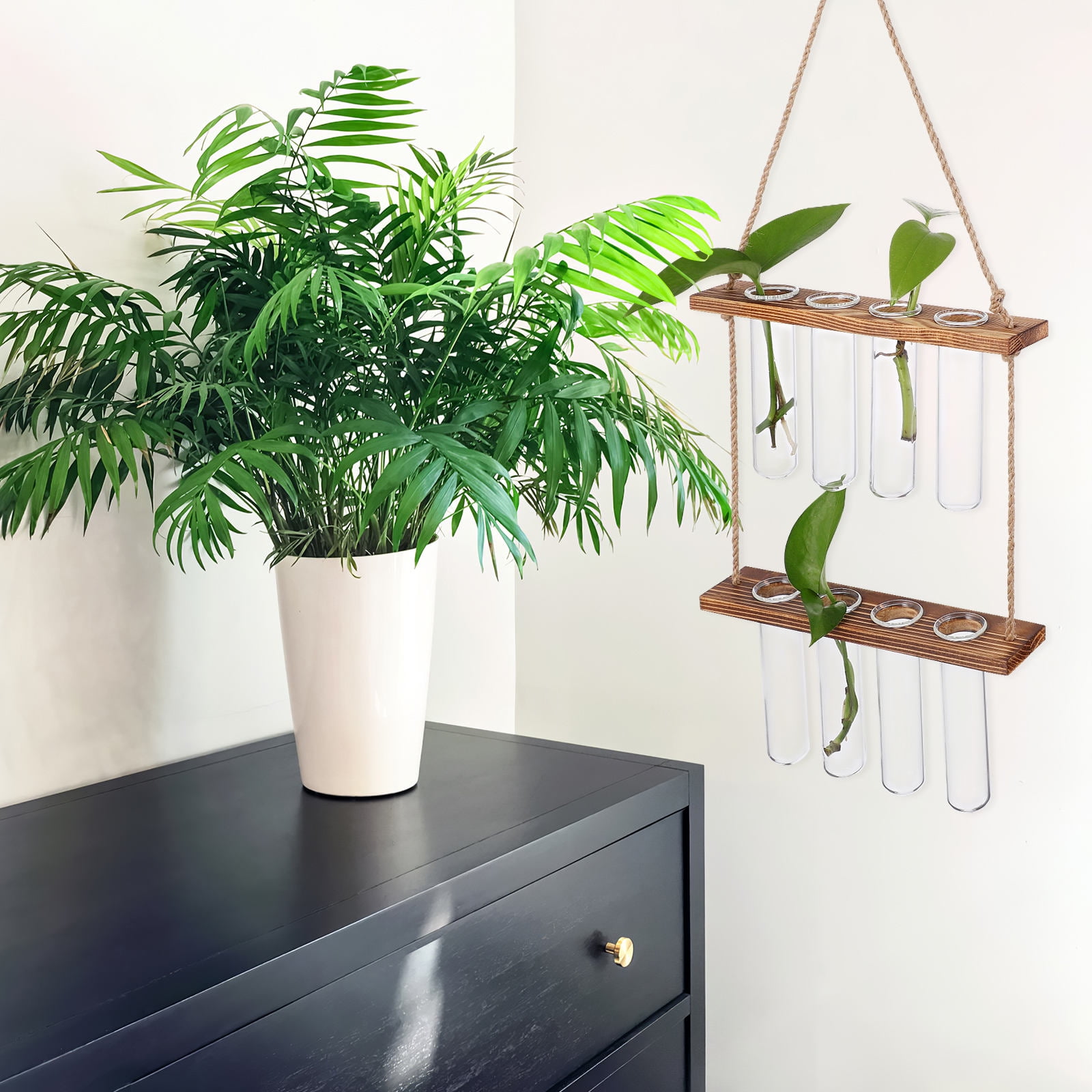 FRCOLOR Indoors Hanging Planters for Indoor Plants Wall Mount Decorations Newborn