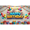 B, variant on LUUFILx 3D Happy Birthday Background Rainbow Clouds Decoration Banner Colorful Balloons Candles Theme Photo Booth Photography
