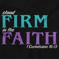 thumbnail image 2 of Christian Stand Firm in the Faith Unisex Fleece Graphic Zip Up Hoodie Brisco Brands 3X, 2 of 5