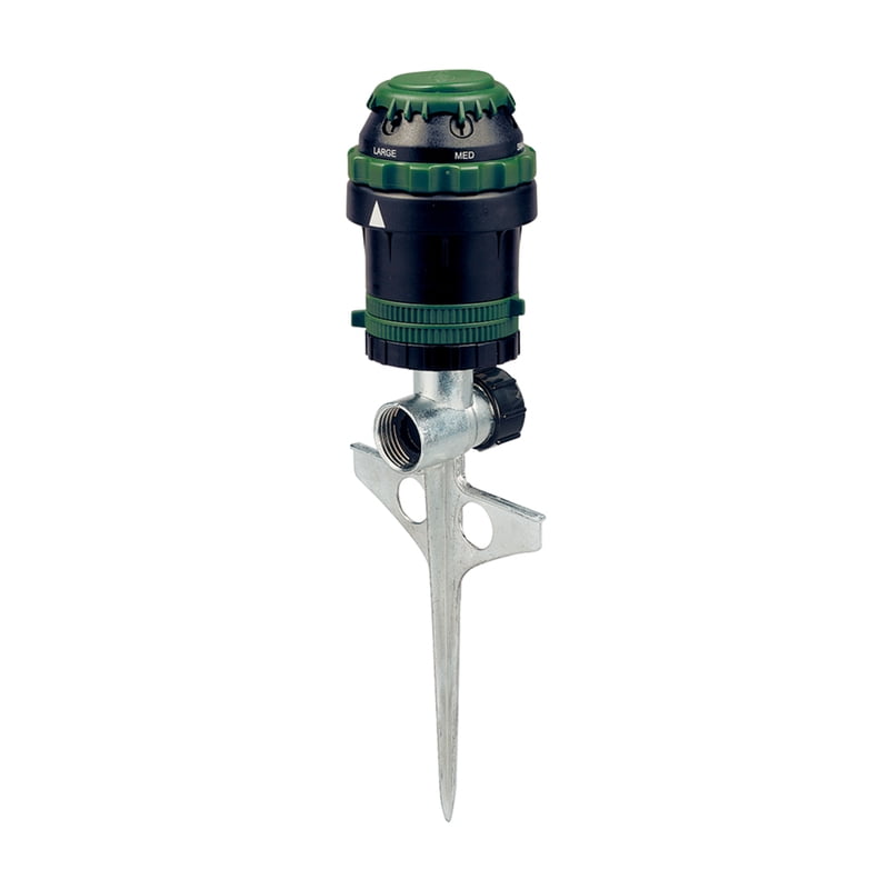 Orbit Irrigation H2O Six Zinc Spike Base Sprinkler 5026 sq. ft