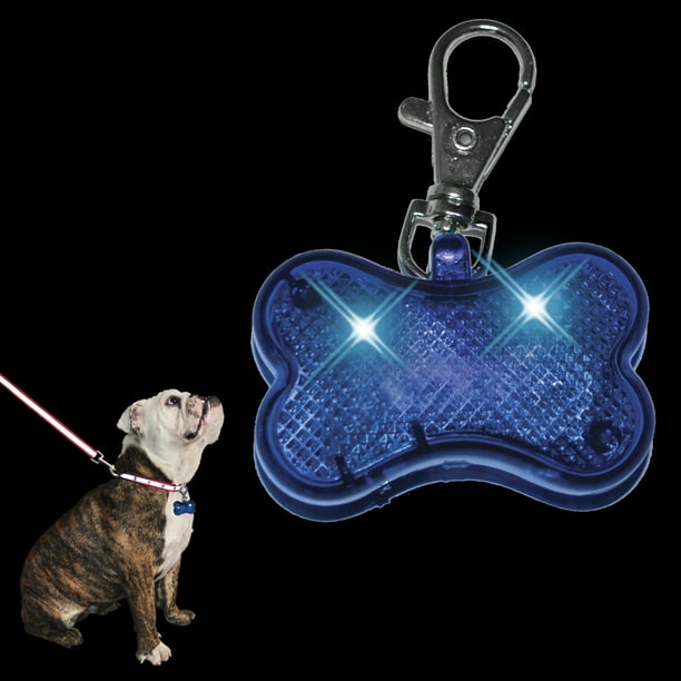 FlashingBlinkyLights LED Dog Bone Pet Safety Light