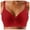 Red, variant on Everyday Bras Women's No Side Effects Underarm and Back Smoothing Comfort Wireless Lightly Lined T Shirt Bra (Red,48)