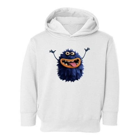 

Hairy Monster Smiling Hoodie Toddler -Image by Shutterstock 4 Toddler