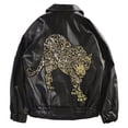 thumbnail image 5 of Sequin Leopard Patches Embroidery Applique Sew on Jacket Backpack Patches Fashion Badge Sew on	1 piece, 5 of 5