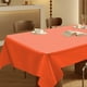 thumbnail image 4 of Mantel de plástico desechable - 137 x 183 cm, color liso | Acolchado, no lavable, para fiestas, picnics y eventos | Rosa, morado, blanco, beige, azul, rojo, gris | Paquete de 1, 4 of 6