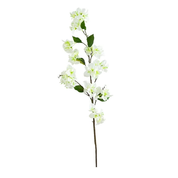 47in. Artificial Bougainvillea Flower Stems, Set of 3