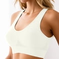 thumbnail image 2 of XFeng Women Floral Lace Wireless Bra, Adjustable Thin Straps Seamless Comfort Push Up Bralette, 2 of 5
