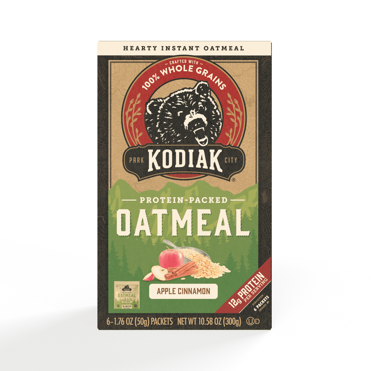 Apple Cinnamon Oatmeal Packet 6ct