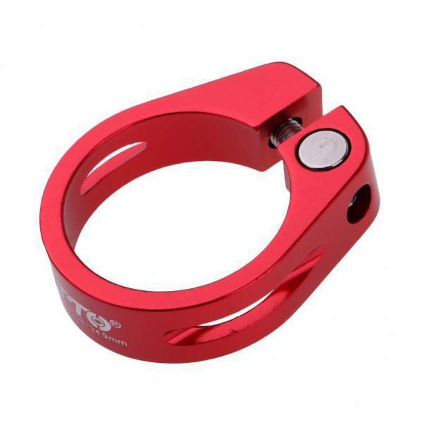 Conjunto de 2-5 sujetadores para asiento de bicicleta kusrkot color rojo 2 piezas