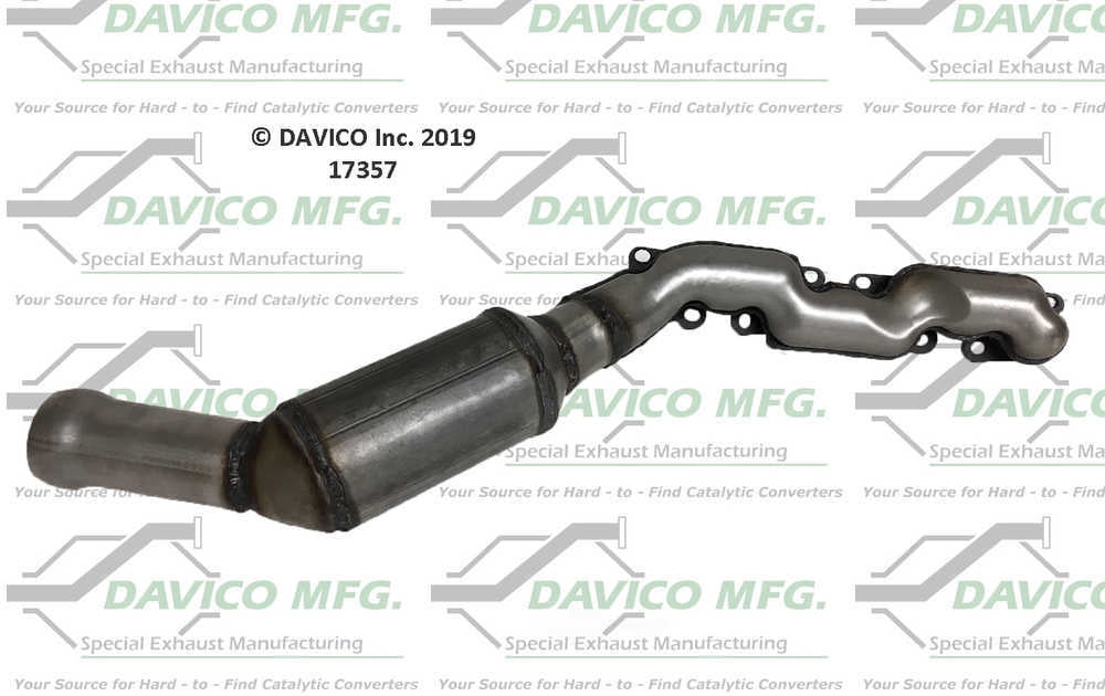 Davico Mfg 17357 Direct-Fit Catalytic Converter