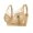 Yellow, variant on Lenpel Women's Lace Plus Size Bras Soft Full Coverage Support Lifting Wirefree Bralettes Comfortable Everyday Bras