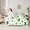 White Green 05, variant on Feelyou Western Gnome Kids Twin Bedding Sets 7-Piece, Lucky Shamrock Bedding Comforter Set