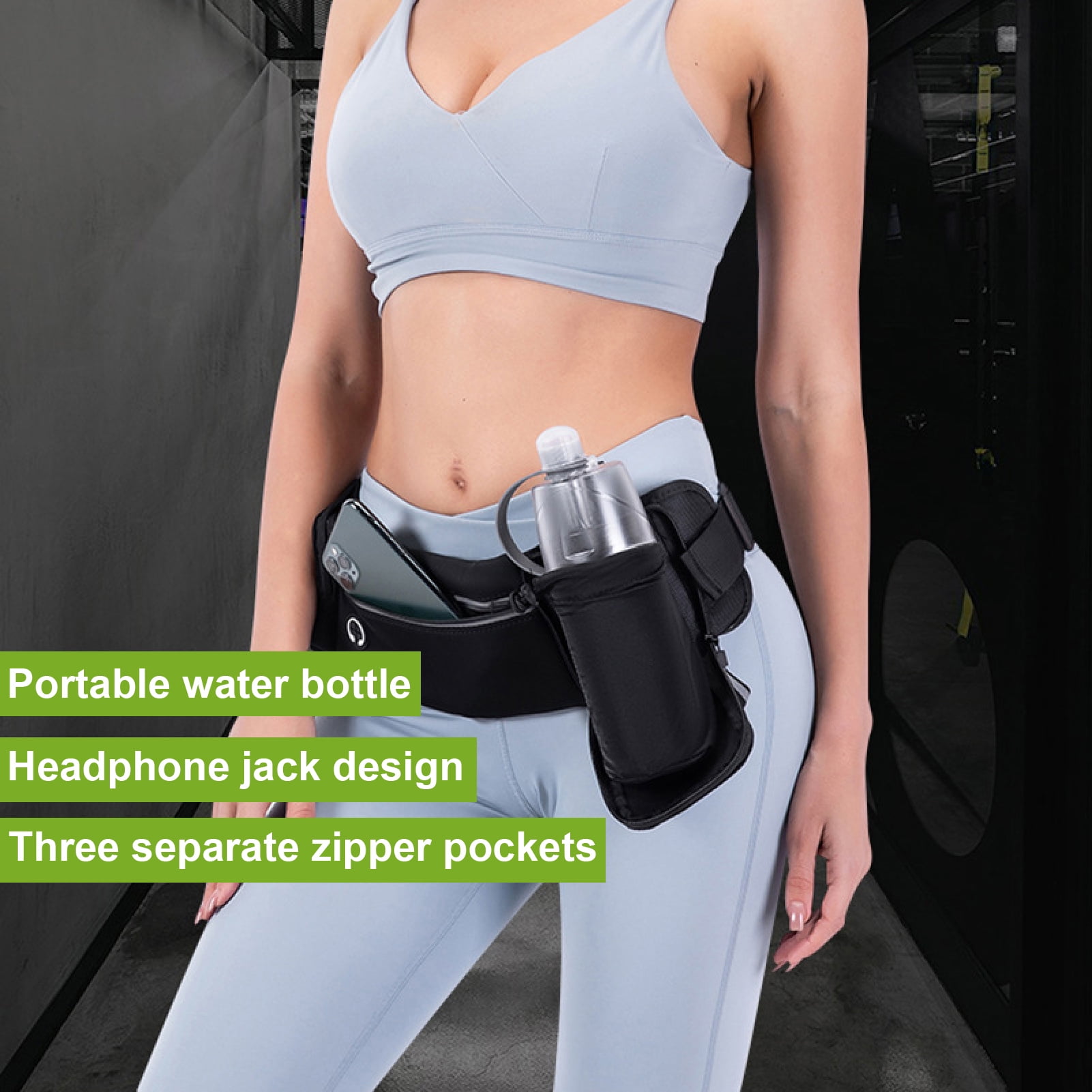 GYM TRAVEL SPORTS ACTIVE WAIST BELT FANNY PACK For Honor 20S 