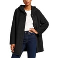 thumbnail image 2 of Ashirexll Womens Winter Coats, Womens Fleece Coats, Winter Double Sided Fleece Long Sleeve Hooded Warm Jacket for All, 2 of 7