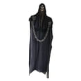 thumbnail image 4 of Decoraciones de Halloween esqueleto colgante, duradero, , accesorios de terror aterrador, esqueleto para puerta de fondo de casa embrujad Estilo A perfecl Accesorios de esqueleto de Halloween, 4 of 8