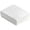 #3 - Low Profile, variant on N'icePackaging - 100 Qty White Swirl Imported Cotton Filled Bracelet Jewelry Boxes - for Bracelets/Watches & Thin Necklaces - 8" x 2" x 1"