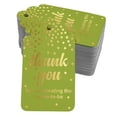 thumbnail image 1 of Inkdotpot Gold Foil Paper Hang Tags ThankYou For Celebrating The Bride To Be Bridal Shower Favor Tags 50 Pack, 1 of 6