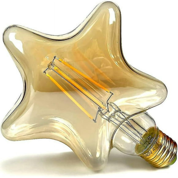 New Led Bulbs Vintage Bulb 4w Led Filament Edison Bulb Specialty Decorative Light Bulb 220/240v E27 (star)