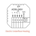 thumbnail image 2 of LCD Screen Wifi Thermostat Gas Boiler Heating Room Temperature Controller Works ,Install Easy, 2 of 7