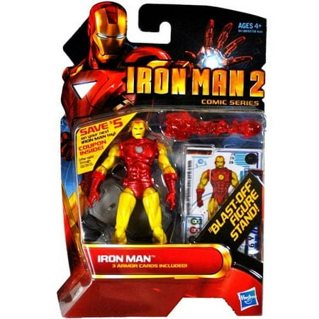 Iron Man 2 Comic Series Iron Man Blast Off 3.75" Action Figure