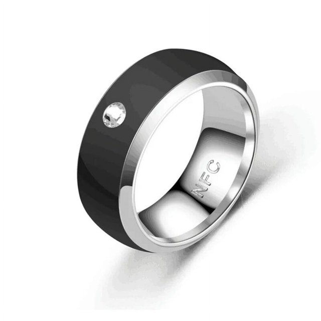 Anillo inteligente multifuncional NFC para dedo, tecnología Android, anillo Digital usable, conexión inteligente