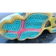 thumbnail image 2 of N I-K-E A i r-Jor-dan 6 Rings Blue Fury Cyber Pink Size CK0018-100 8.5, 2 of 6