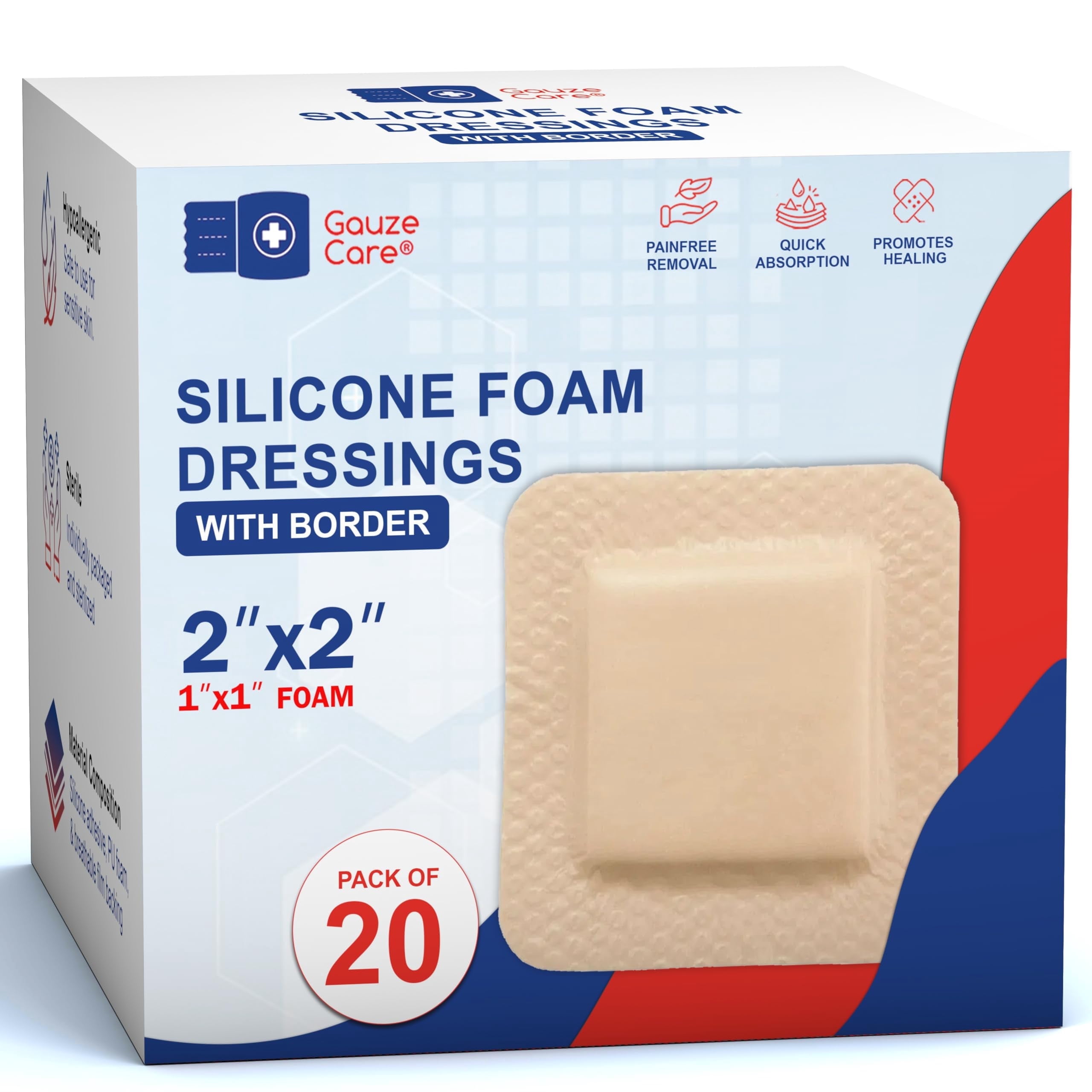 Smith and Nephew 66801070 Allevyn Life Foam Adhesive Dressings