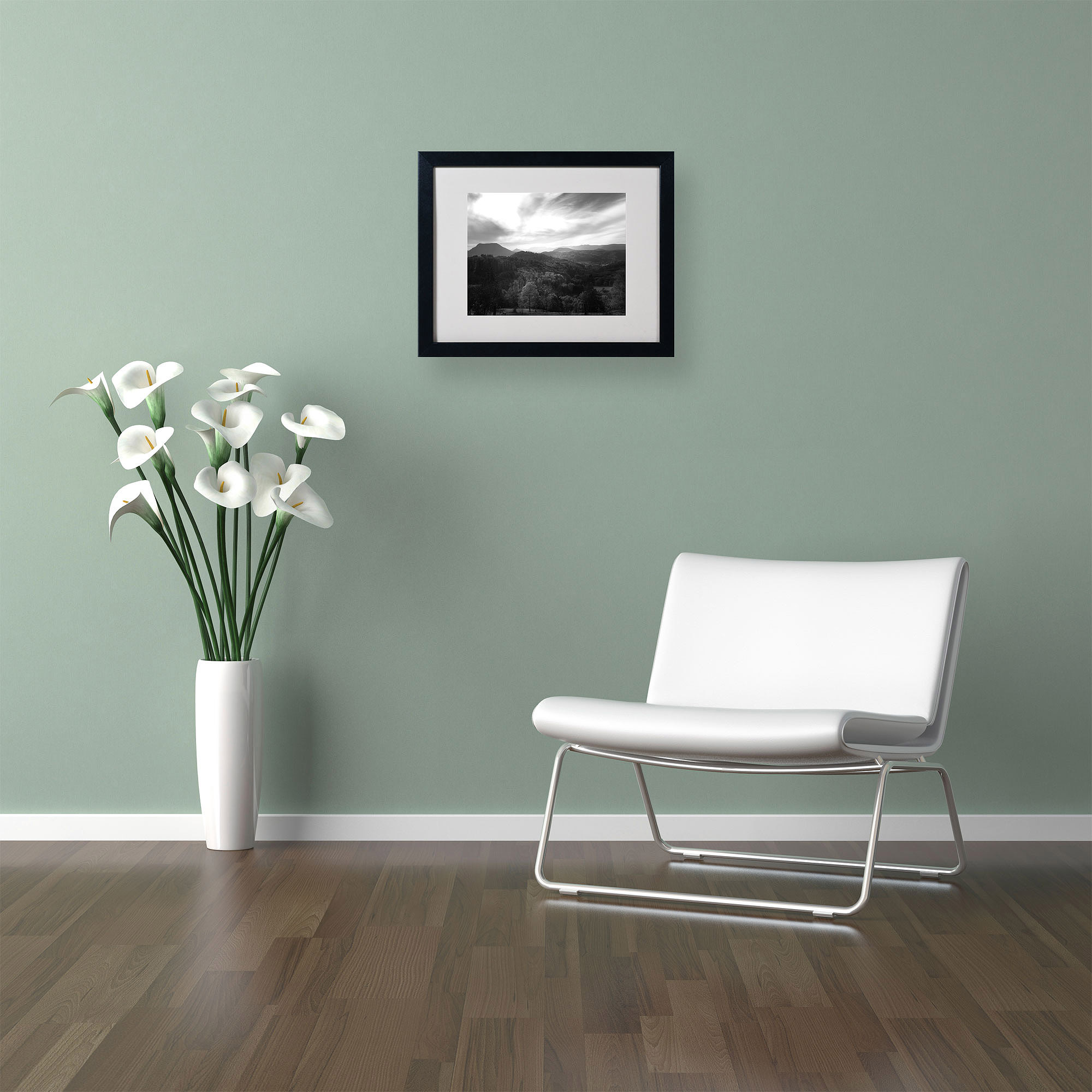 Trademark Fine Art "Over the Lighting" Canvas Art by Philippe Sainte-Laudy, Black Frame