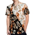 thumbnail image 4 of High Quality Hawaiian Shirts for Men Short Sleeve Aloha Beach Shirt Floral Summer Casual Button Down Shirts Blouses RWWNIL, 4 of 7