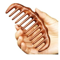 Natural Sandalwood Hair Combs Wooden Comb Massager Serration Tooth Detangle Sandalwood Comb Hair