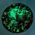 thumbnail image 4 of Flybaeast - Adorno de pared de búho que brilla en la oscuridad, acrílico luminoso, búho en rama, para ventana, sala de estar, cocina, decoración de Halloween (I), 4 of 8