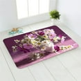 thumbnail image 4 of Kitchen Carpet Entrance Doormat Hallway Balcony Floor Mat Landscape Flowers Pattern Bathroom Non-Slip Water Absorption Rug, 4 of 5