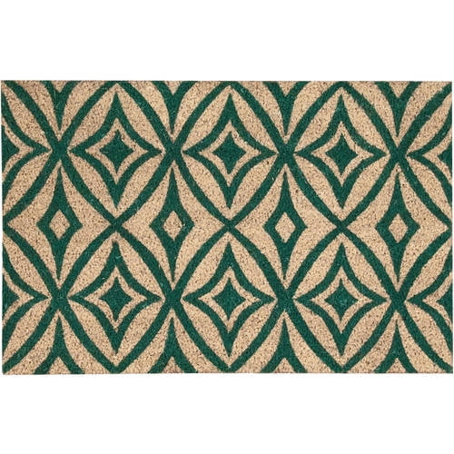 Waverly Greetings "Centro" Teal Doormat by Nourison