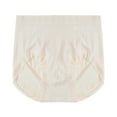 thumbnail image 2 of Kmdttou Women's Plus Size Underwear Sexy Lace High Cut Panties Comfort Bikini Panty Stretch Underpants Breathable Ladies Briefs (Available in Plus Size) White-M, 2 of 3