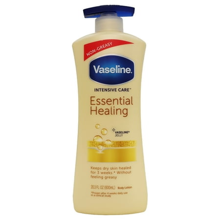 Vaseline Intensive Care Essential Healing Body Lotion, 20.3 Oz., Pack of 1