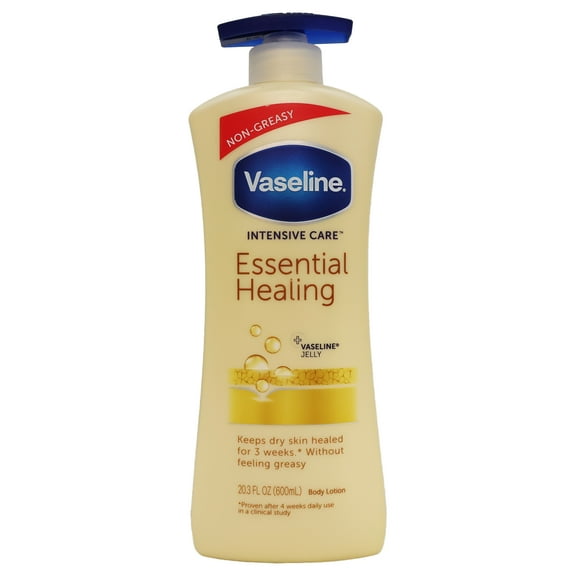 Vaseline Intensive Care Essential Healing Body Lotion, 20.3 Oz., Pack of 1