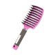 thumbnail image 1 of Set profesional de peines para cortar el cabello con cepillo desenredante para cabello húmedo y seco, ideal para peinados de salón., 1 of 5