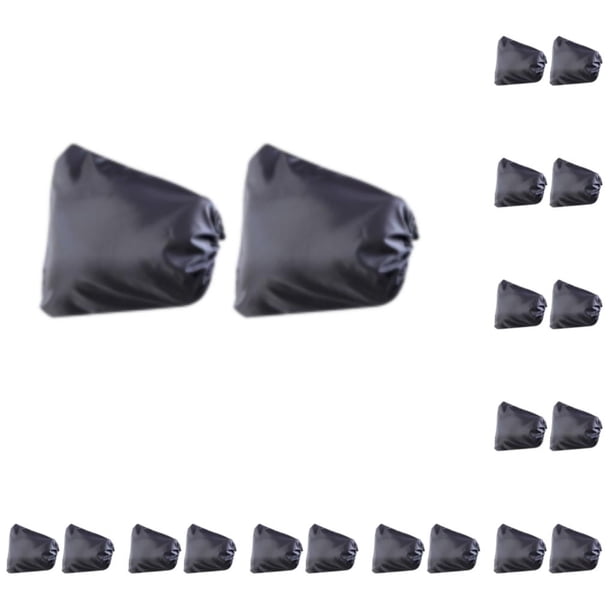 Speravity Cubierta de nieve de 2 piezas Fácil de instalar Espejo de protección solar Cubiertas de vista a prueba de nieve Ancho impermeable y negro 210D 33*27cm 10piezas
