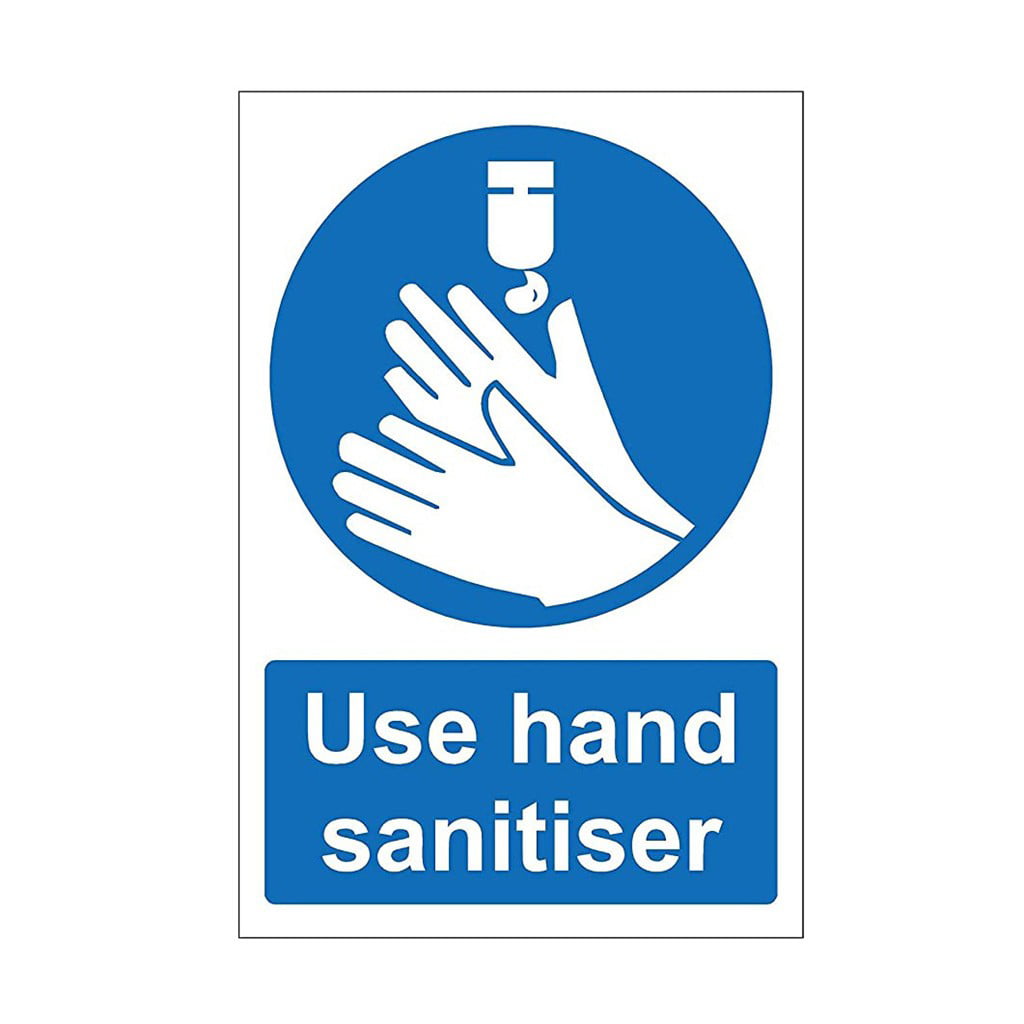 VARIOUS SIZES SIGN & STICKER OPTIONS PLEASE USE HAND SAN1TISER SIGN 