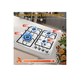 thumbnail image 1 of Parrilla De Gas Empotrable Estufa De Mesa 4 Quemadores Acero Inoxidable, 1 of 5