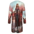thumbnail image 5 of Scarlet Witch Women's Long Sleeve Oversized Dressy T-Shirts Loose Casual Crewneck Tops Soft Blouse with Pockets 3XL, 5 of 7
