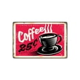 thumbnail image 1 of Póster de cafetería vintage para decoración de pared, pintura retro de hierro, 1 of 1