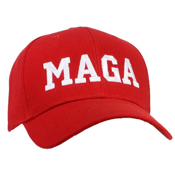 Tropic Hats Adult Embroidered MAGA Donald Trump Adjustable Ballcap