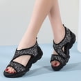 thumbnail image 3 of IUJSOY Womens Walking Sandals Mesh Open Toe Sports Water Sandals Arch Support Athletic Beach Shoes, 3 of 6
